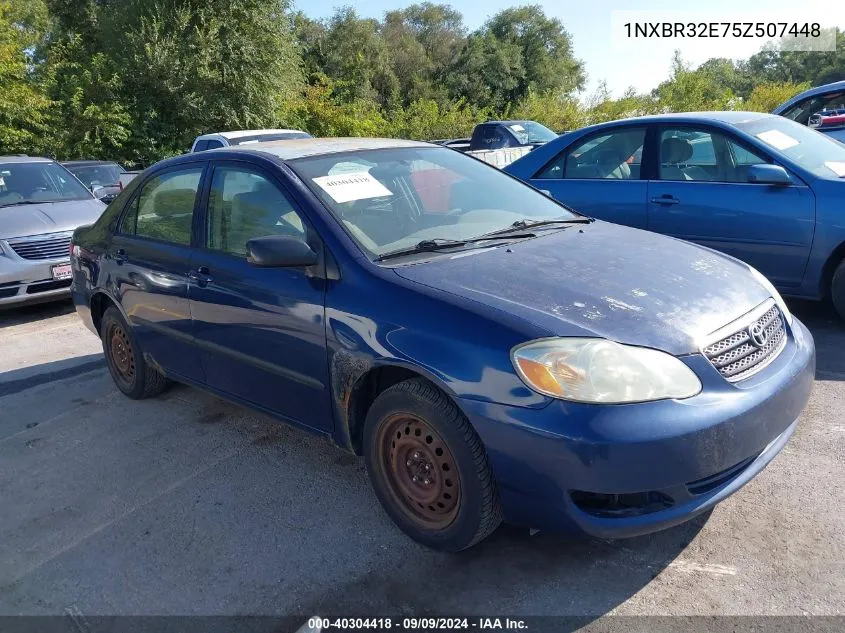 2005 Toyota Corolla Ce VIN: 1NXBR32E75Z507448 Lot: 40304418