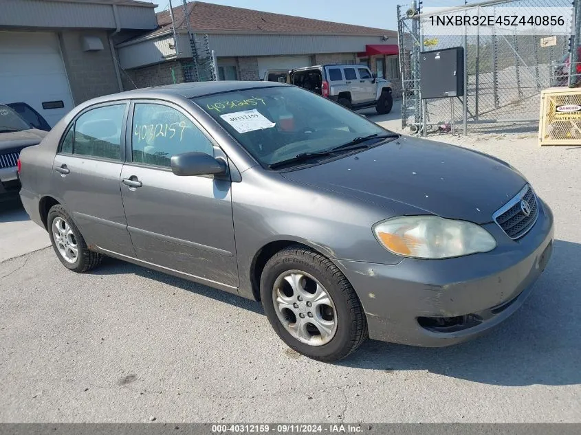 2005 Toyota Corolla Ce/Le/S VIN: 1NXBR32E45Z440856 Lot: 40312159