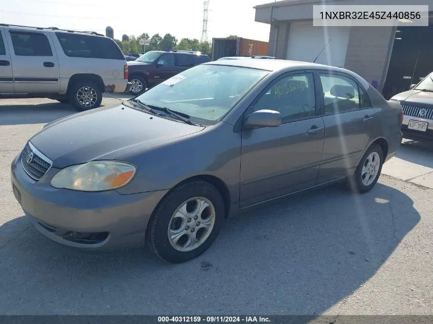 2005 Toyota Corolla Ce/Le/S VIN: 1NXBR32E45Z440856 Lot: 40312159