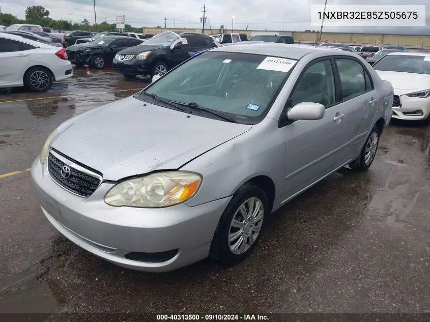 2005 Toyota Corolla Ce/Le/S VIN: 1NXBR32E85Z505675 Lot: 40313500