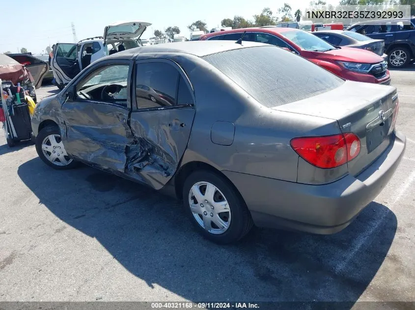 2005 Toyota Corolla Ce VIN: 1NXBR32E35Z392993 Lot: 40321168