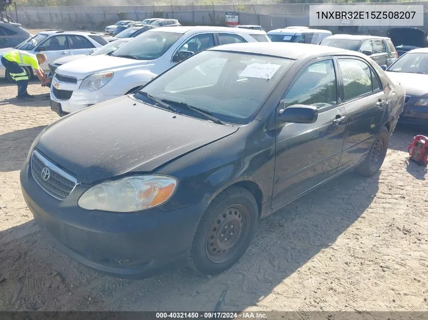 2005 Toyota Corolla Ce VIN: 1NXBR32E15Z508207 Lot: 40321450