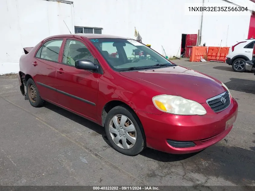 2005 Toyota Corolla Ce VIN: 1NXBR32E35Z566304 Lot: 40323202