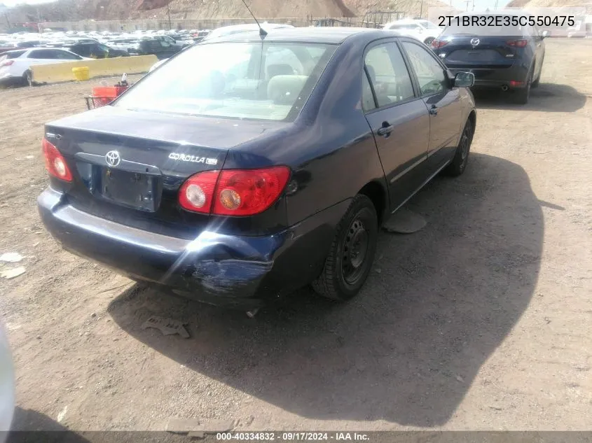 2T1BR32E35C550475 2005 Toyota Corolla Le