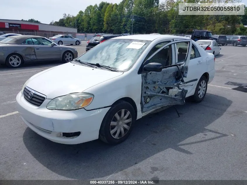 2005 Toyota Corolla Ce VIN: JTDBR32E050055810 Lot: 40337255