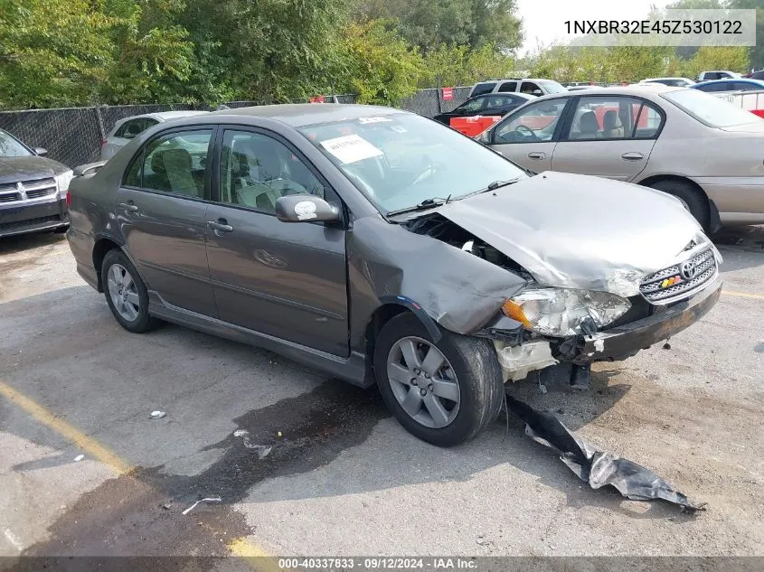 2005 Toyota Corolla S VIN: 1NXBR32E45Z530122 Lot: 40337833