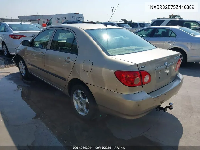 1NXBR32E75Z446389 2005 Toyota Corolla Ce