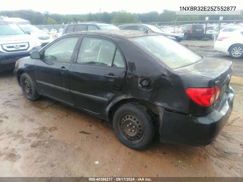 2005 Toyota Corolla Ce/Le/S VIN: 1NXBR32E25Z552877 Lot: 40356217