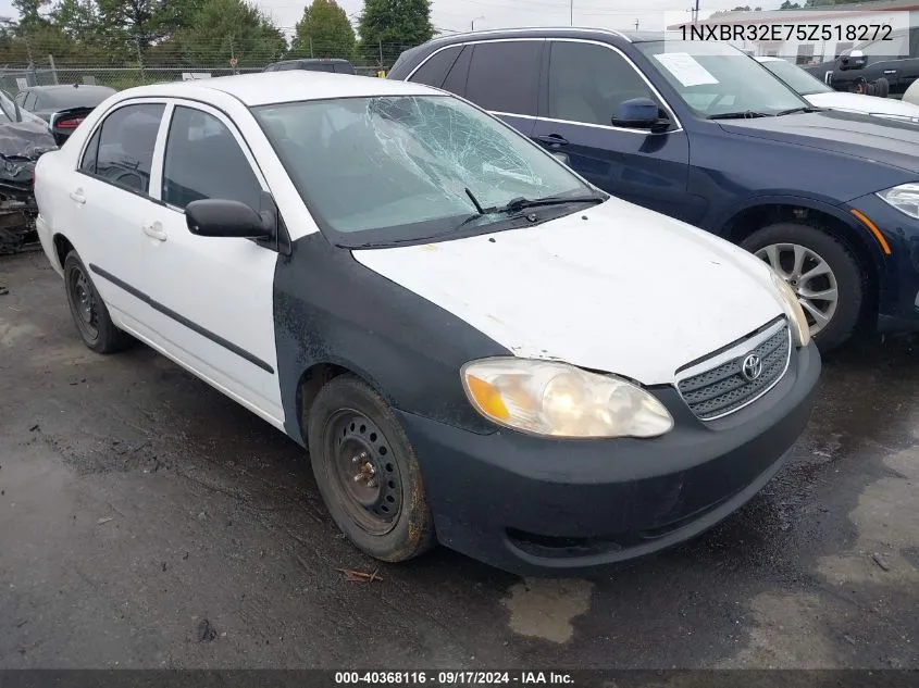 2005 Toyota Corolla Ce VIN: 1NXBR32E75Z518272 Lot: 40368116