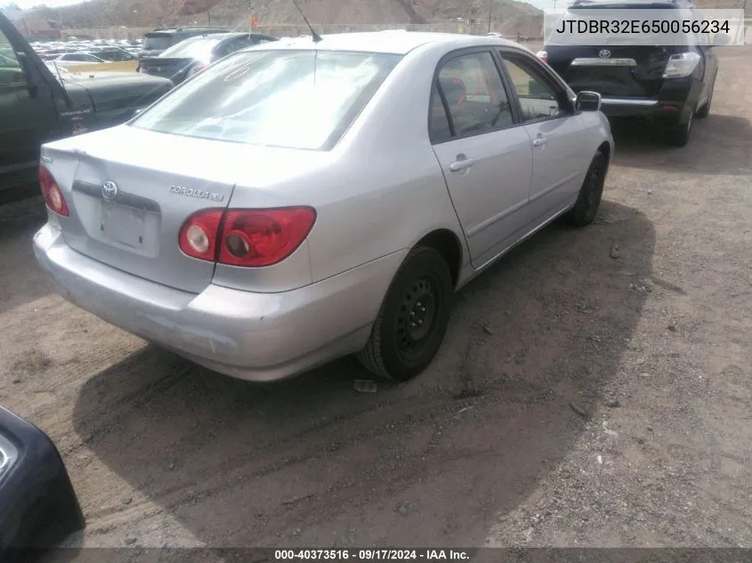 2005 Toyota Corolla Le VIN: JTDBR32E650056234 Lot: 40373516