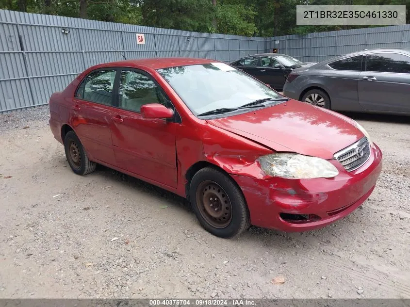 2005 Toyota Corolla Le VIN: 2T1BR32E35C461330 Lot: 40375704