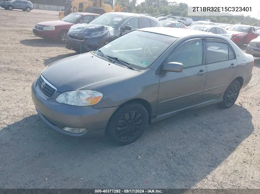 2T1BR32E15C323401 2005 Toyota Corolla Le