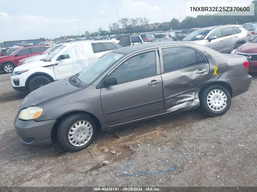 1NXBR32E25Z370600 2005 Toyota Corolla Ce