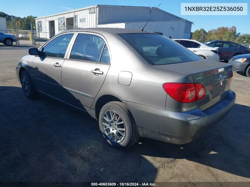 2005 Toyota Corolla Ce VIN: 1NXBR32E25Z536050 Lot: 40603609