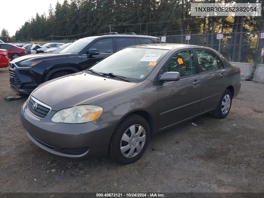 2005 Toyota Corolla Le VIN: 1NXBR30E25Z382054 Lot: 40673121