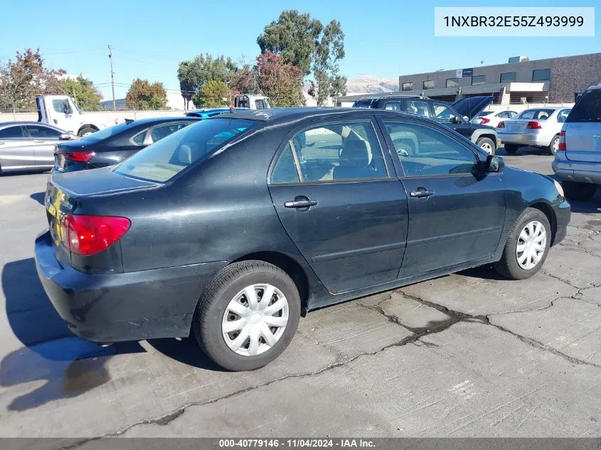 1NXBR32E55Z493999 2005 Toyota Corolla Le