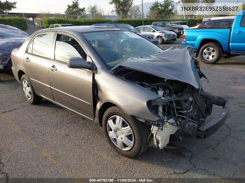 2005 Toyota Corolla Le VIN: 1NXBR32E95Z558627 Lot: 40792190