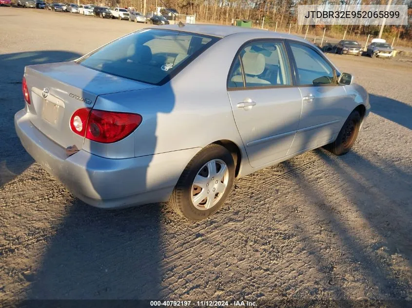 2005 Toyota Corolla Le VIN: JTDBR32E952065899 Lot: 40792197