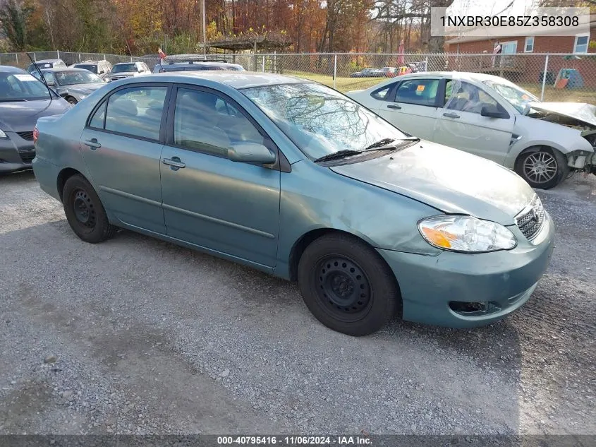 2005 Toyota Corolla Le VIN: 1NXBR30E85Z358308 Lot: 40795416