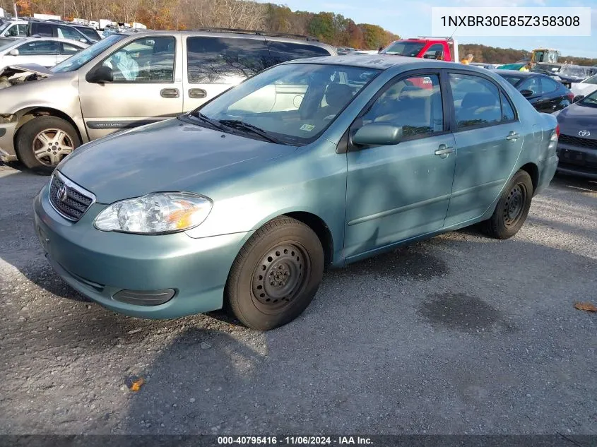 2005 Toyota Corolla Le VIN: 1NXBR30E85Z358308 Lot: 40795416