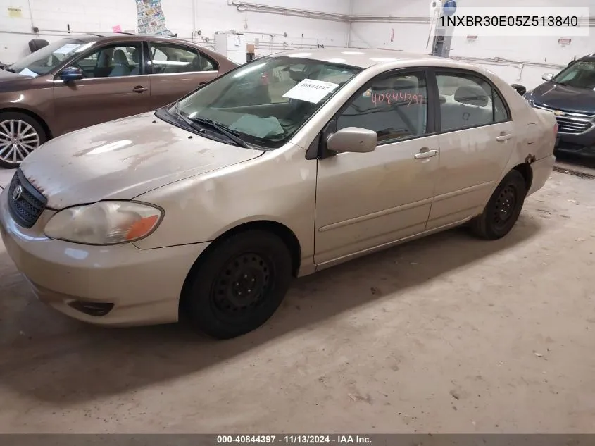 1NXBR30E05Z513840 2005 Toyota Corolla Le