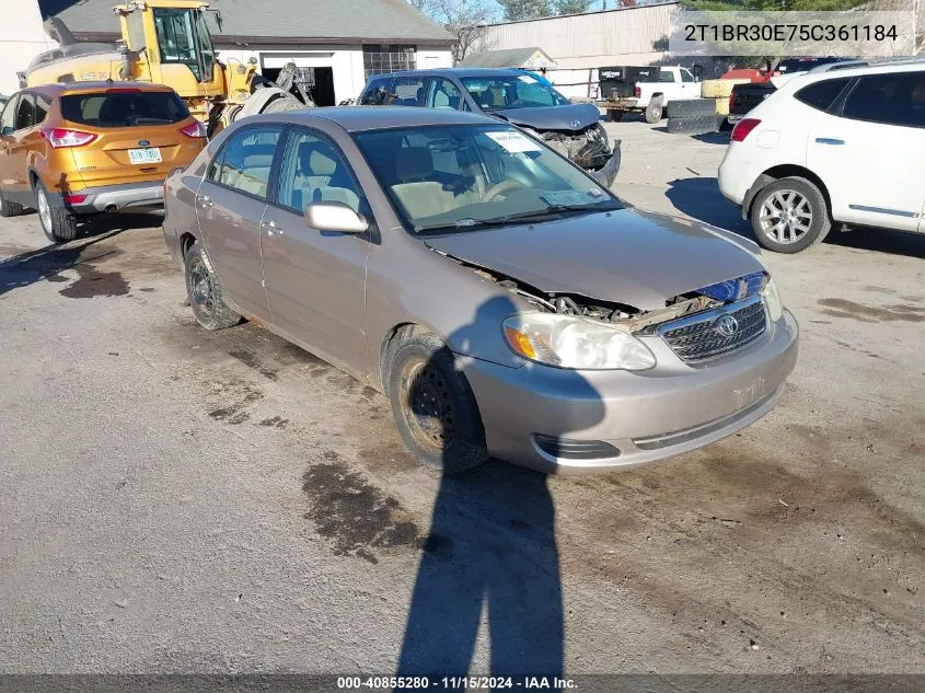 2005 Toyota Corolla Le VIN: 2T1BR30E75C361184 Lot: 40855280