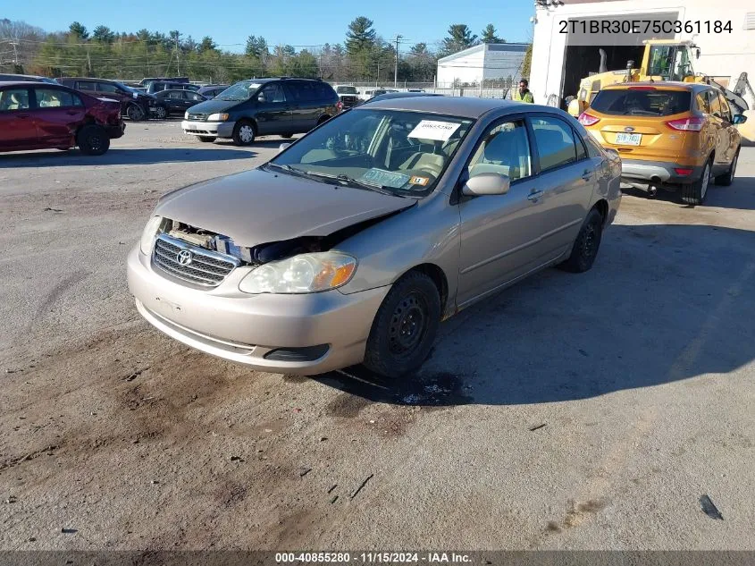 2005 Toyota Corolla Le VIN: 2T1BR30E75C361184 Lot: 40855280