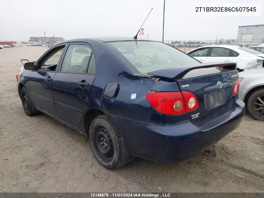 2006 Toyota Corolla Ce/Le/S VIN: 2T1BR32E86C607545 Lot: 12146676