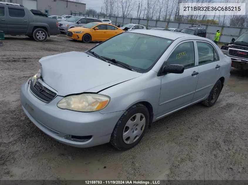 2006 Toyota Corolla Ce/Le/S VIN: 2T1BR32E36C685215 Lot: 12159783