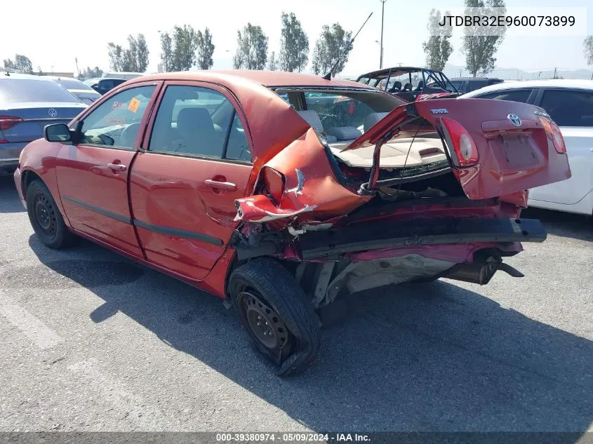 2006 Toyota Corolla Ce VIN: JTDBR32E960073899 Lot: 39380974