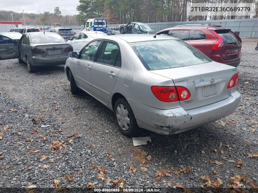 2006 Toyota Corolla Le VIN: 2T1BR32E36C689779 Lot: 40085955