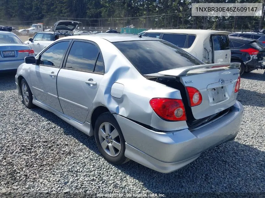 2006 Toyota Corolla S VIN: 1NXBR30E46Z609147 Lot: 40281799