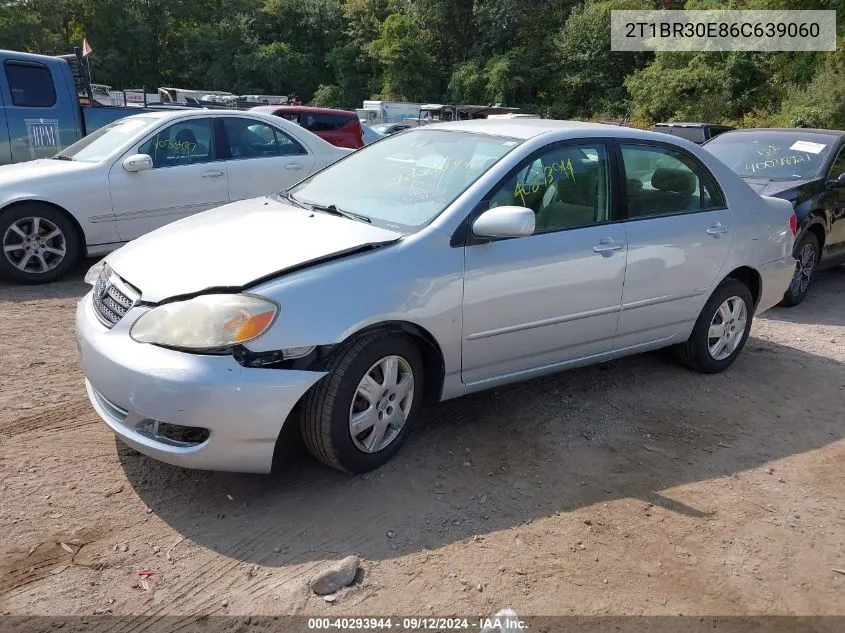 2006 Toyota Corolla Ce/Le/S VIN: 2T1BR30E86C639060 Lot: 40293944