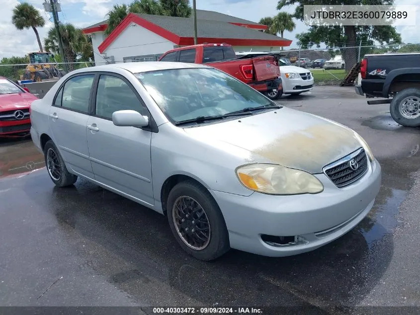 2006 Toyota Corolla Le VIN: JTDBR32E360079889 Lot: 40303472