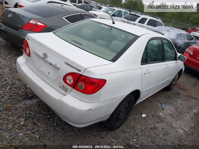 1NXBR32E56Z576091 2006 Toyota Corolla Le