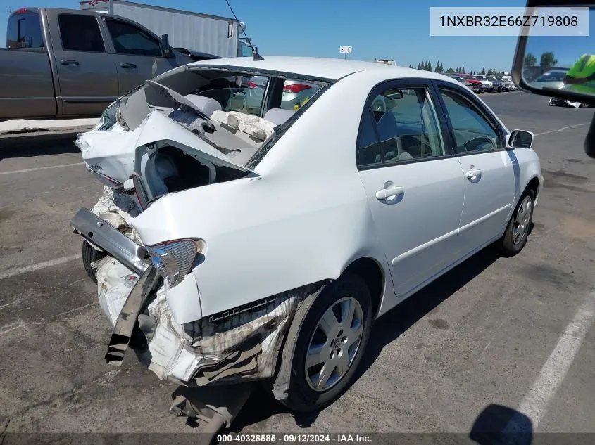 2006 Toyota Corolla Le VIN: 1NXBR32E66Z719808 Lot: 40328585