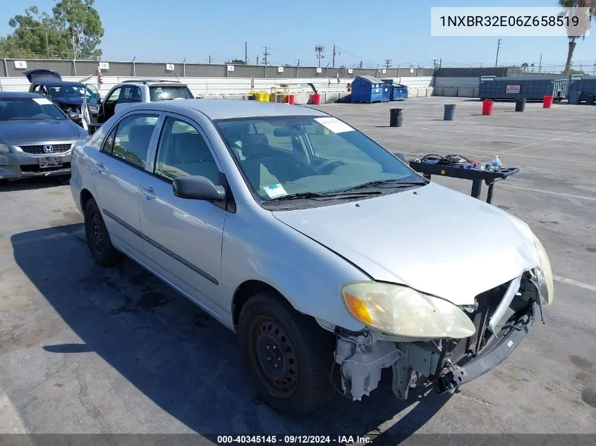 2006 Toyota Corolla Ce VIN: 1NXBR32E06Z658519 Lot: 40345145