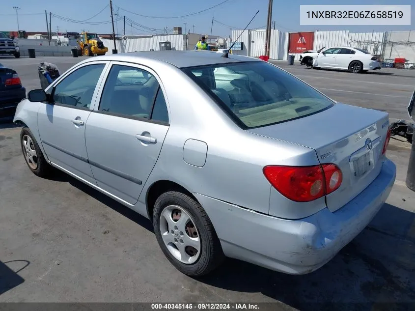 2006 Toyota Corolla Ce VIN: 1NXBR32E06Z658519 Lot: 40345145