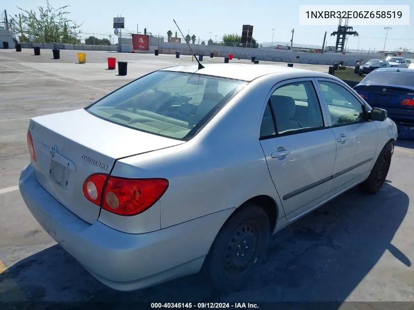 2006 Toyota Corolla Ce VIN: 1NXBR32E06Z658519 Lot: 40345145