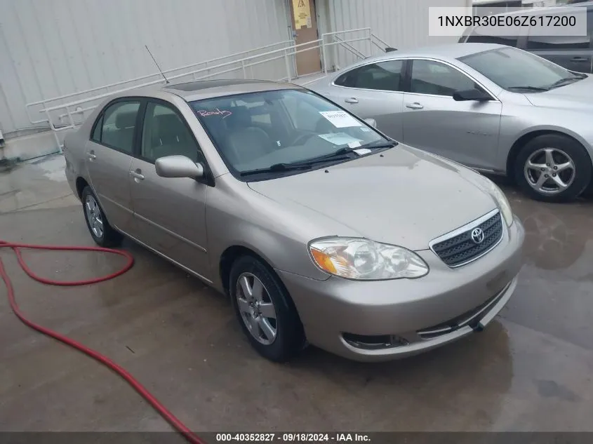 1NXBR30E06Z617200 2006 Toyota Corolla Le