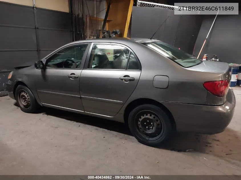 2T1BR32E46C611849 2006 Toyota Corolla Le