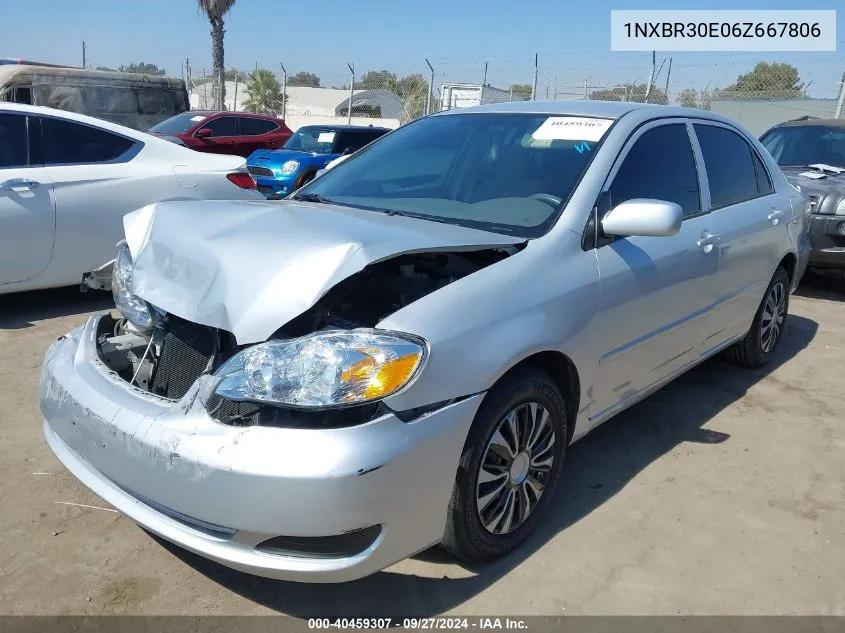 1NXBR30E06Z667806 2006 Toyota Corolla Le