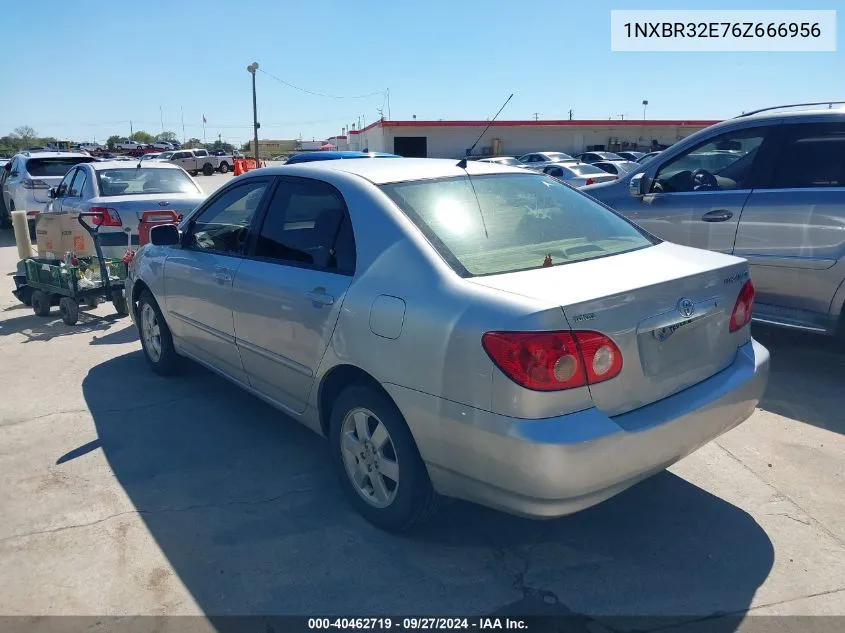 2006 Toyota Corolla Le VIN: 1NXBR32E76Z666956 Lot: 40462719