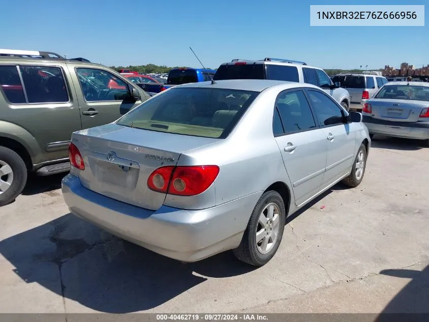 2006 Toyota Corolla Le VIN: 1NXBR32E76Z666956 Lot: 40462719