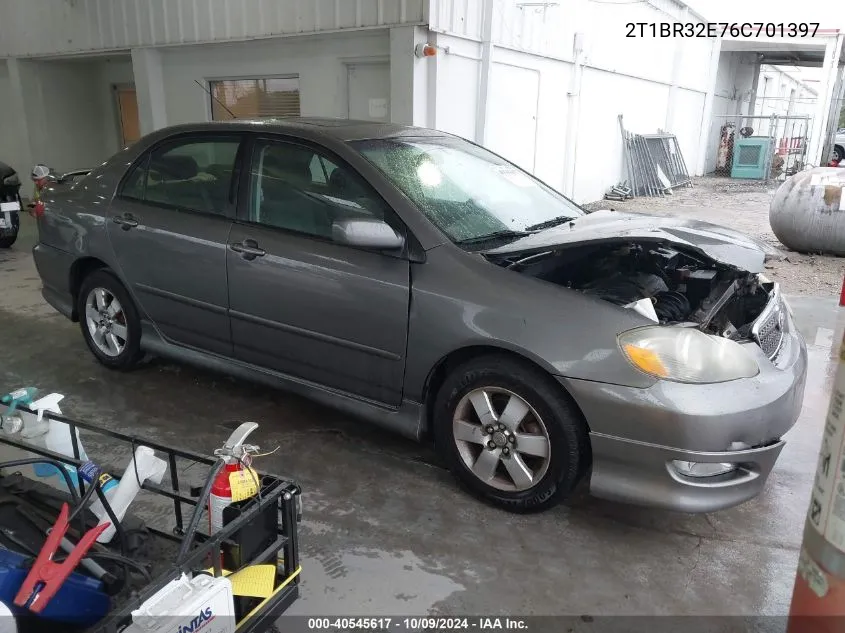 2T1BR32E76C701397 2006 Toyota Corolla Ce/Le/S