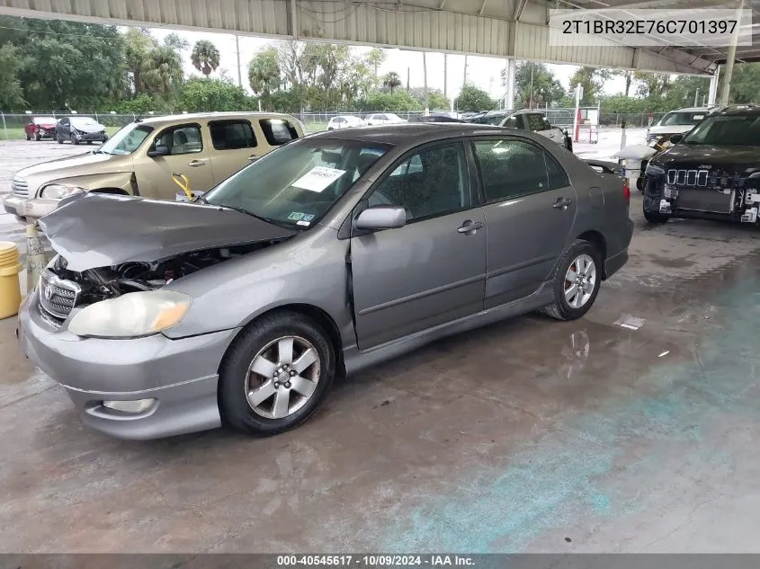 2T1BR32E76C701397 2006 Toyota Corolla Ce/Le/S