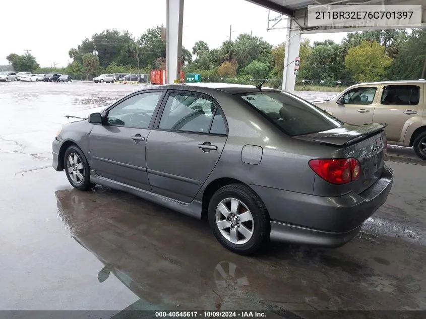 2T1BR32E76C701397 2006 Toyota Corolla Ce/Le/S