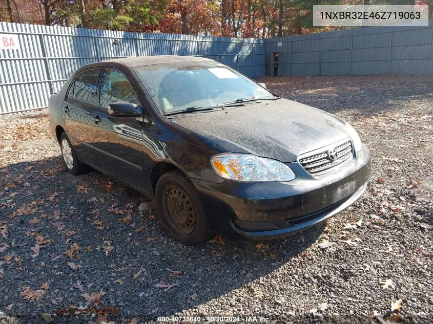 2006 Toyota Corolla Ce VIN: 1NXBR32E46Z719063 Lot: 40735640