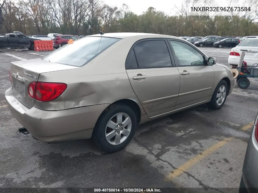 2006 Toyota Corolla Le VIN: 1NXBR32E96Z673584 Lot: 40750014