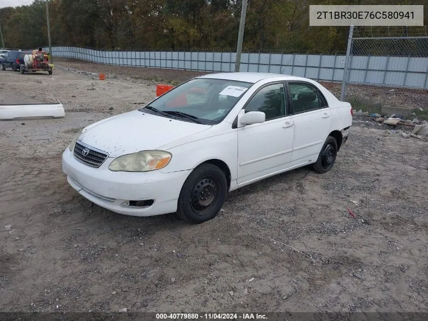 2T1BR30E76C580941 2006 Toyota Corolla Le